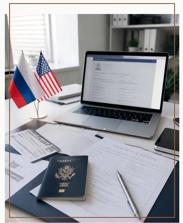 Оформление визы в США для туристов и бизнеса в Сафонове