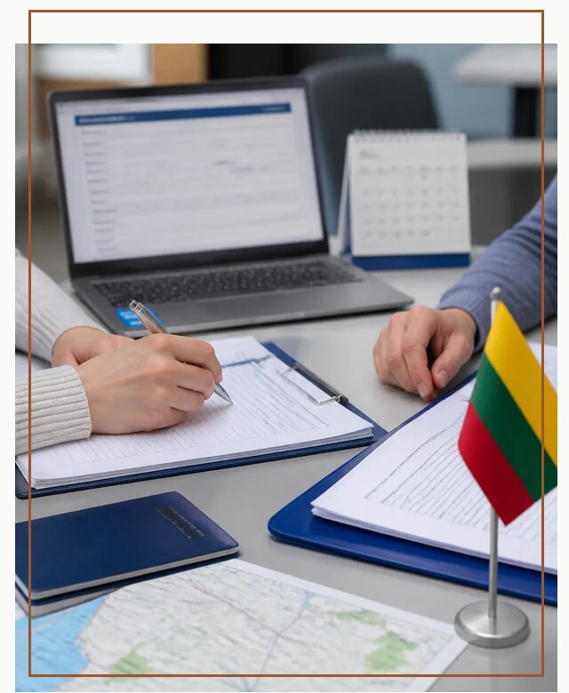 Профессиональное оформление визы в Литву для поездки в Сафонове