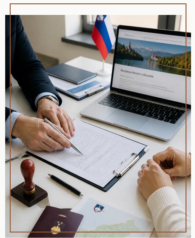 Оформление вида на жительство в Словении под ключ в Сафонове