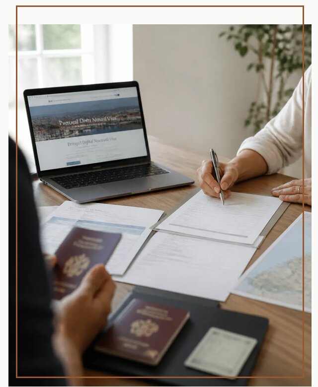 Оформление Digital Nomad и ВНЖ Португалии в Сафонове
